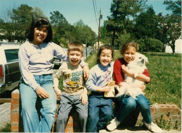 Cousins (left to right): Kara, Jason, Crystal, and Kami